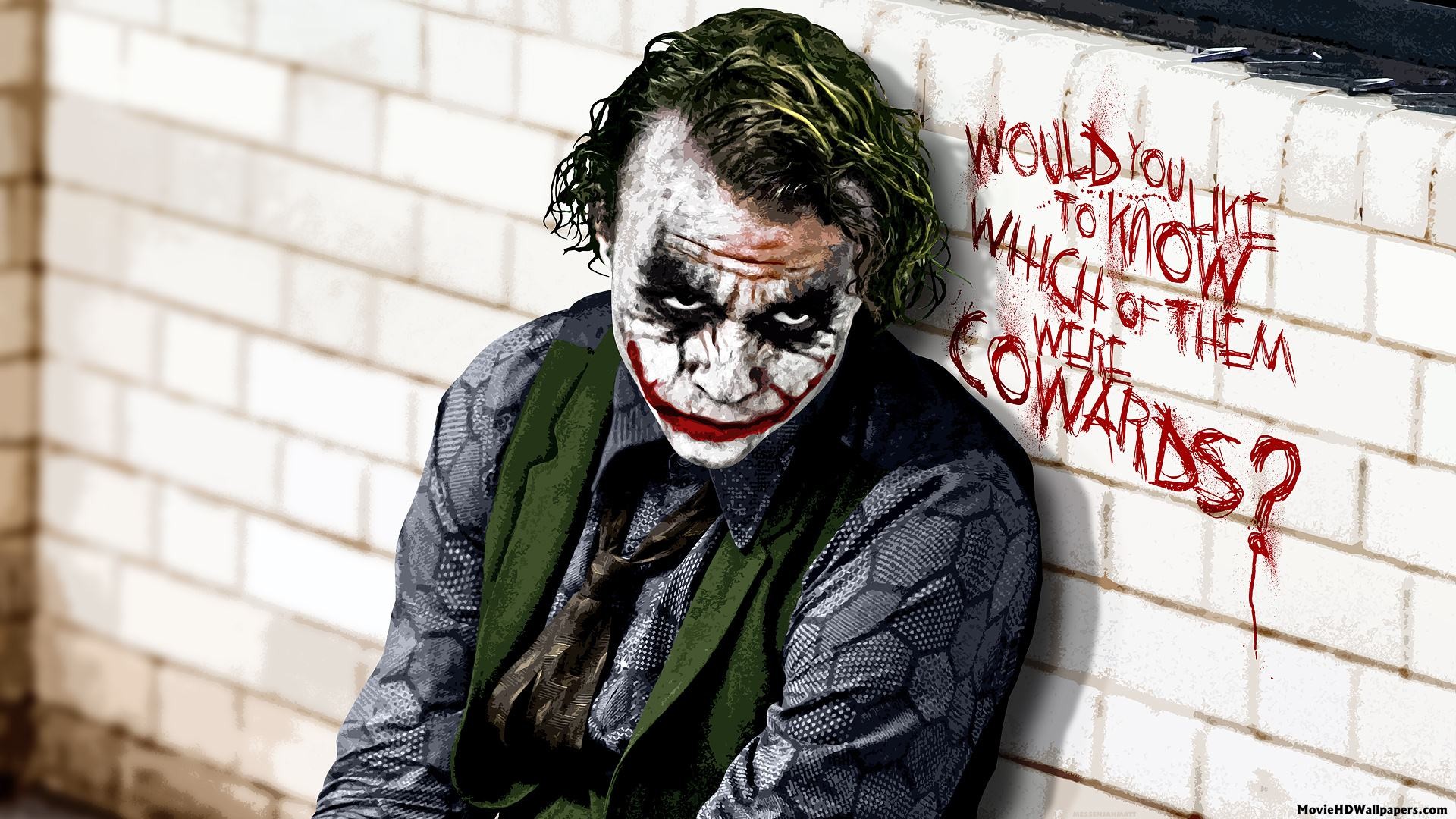Joker Why So Serious Wallpaper ①