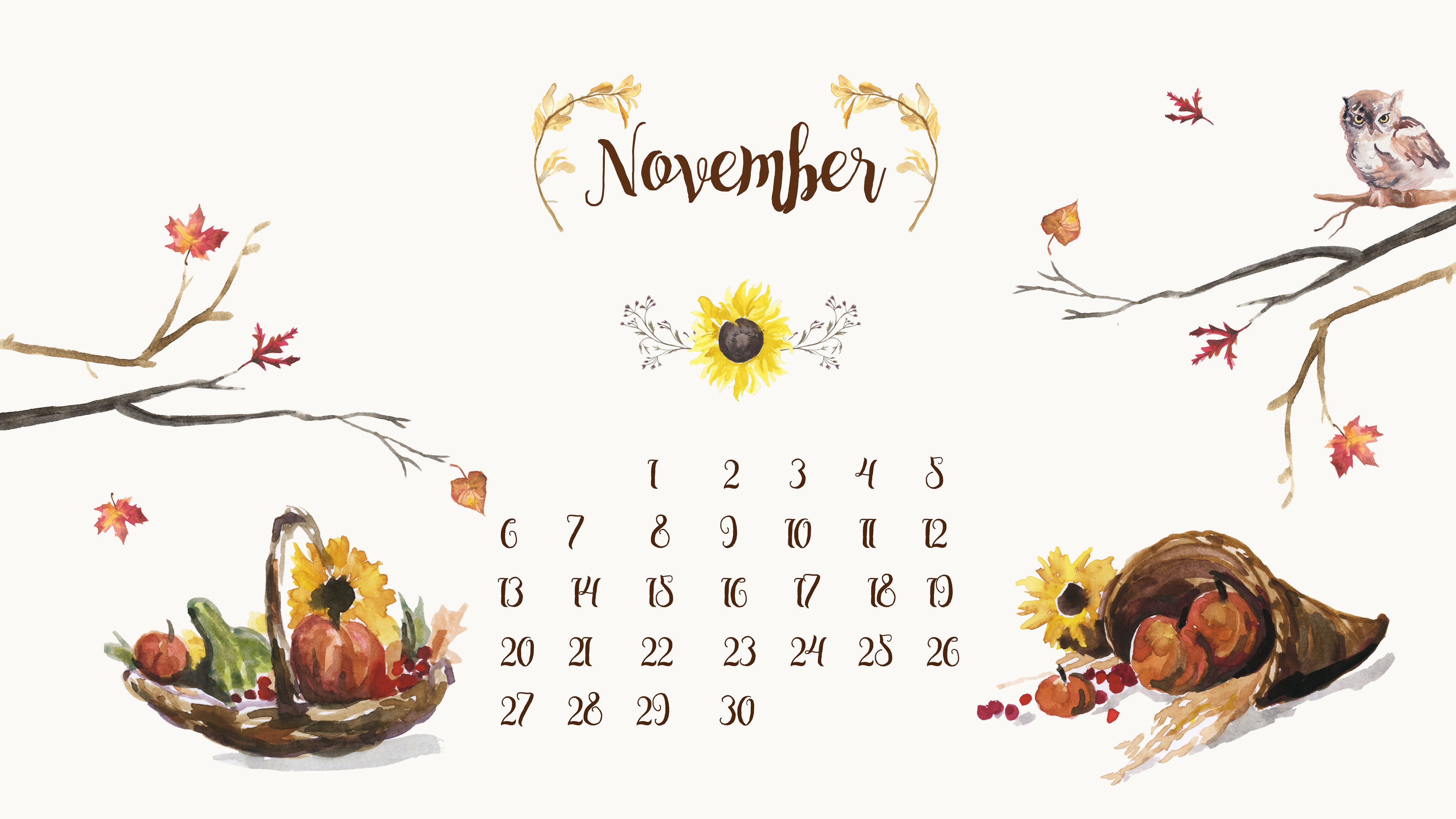 November background ·① Download free awesome High Resolution