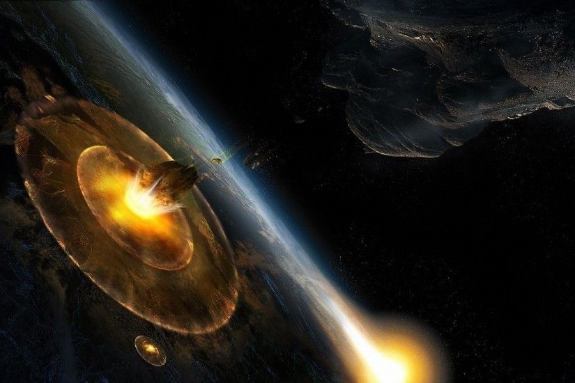 armageddon an asteroid crash planet shock