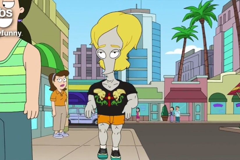 1920x1080 american dad roger dancing to OMFG hello &25 hf4hs