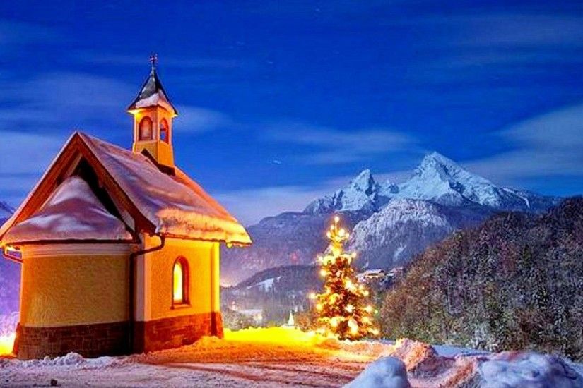 Four New Winter Digital Drawings Art Christmas Scenery Xmas Church Year  Lighting Seasons Tree Glow Blessings