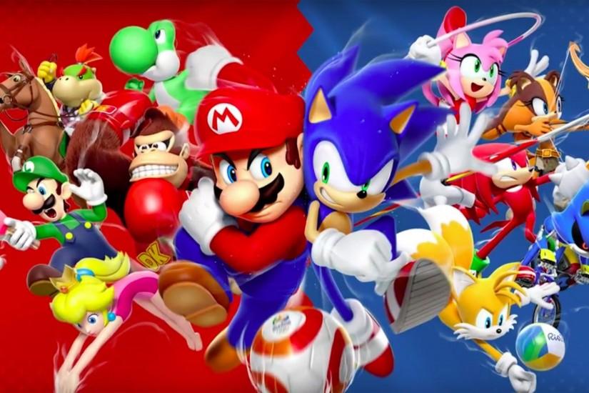 Mario and Sonic at the Rio 2016 Olympic Games Wallpapers in Ultra HD .