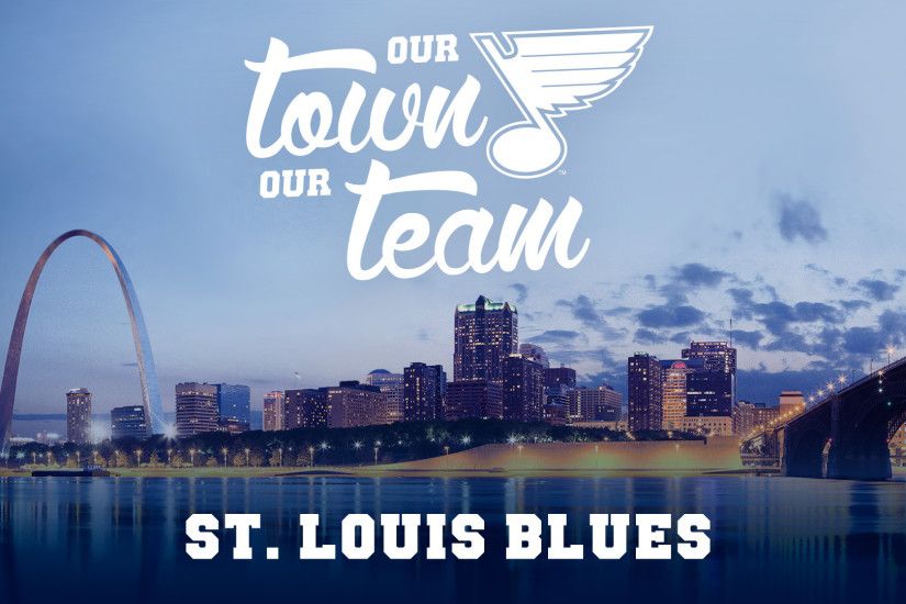 St Louis Blues Our Team. St Louis Blues Our Team Desktop Background