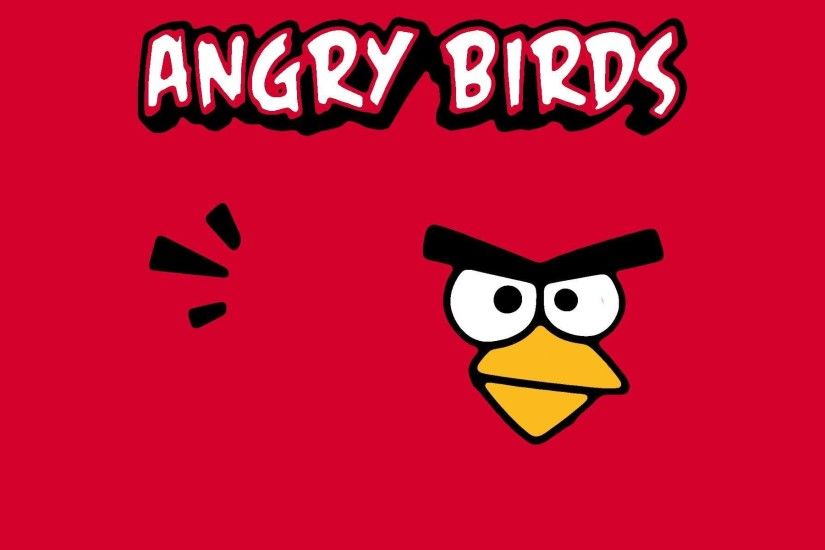 Images For > Angry Birds Red Bird Wallpaper