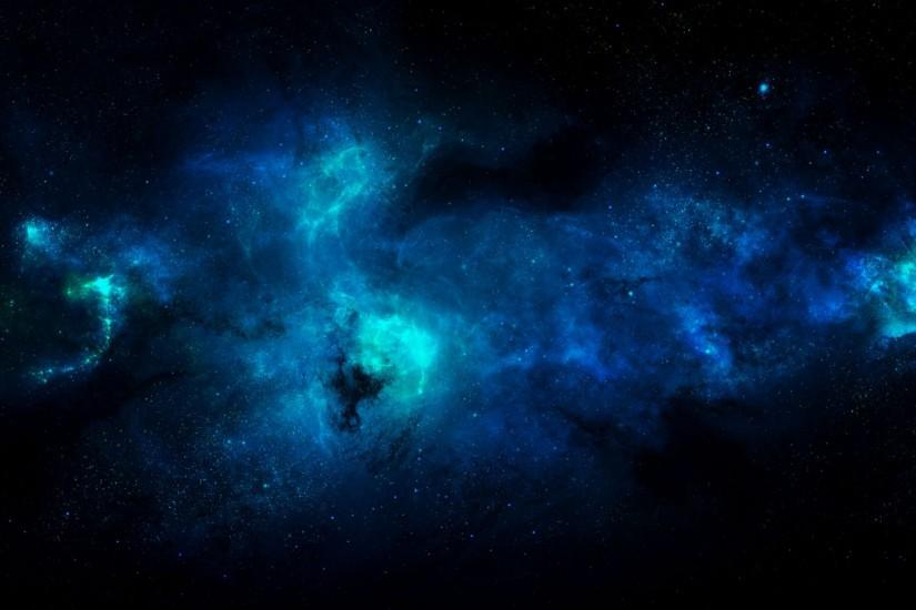 blue outer space stars galaxies nebulae cosmic dust 1920x1080 wallpaper  Wallpaper HD