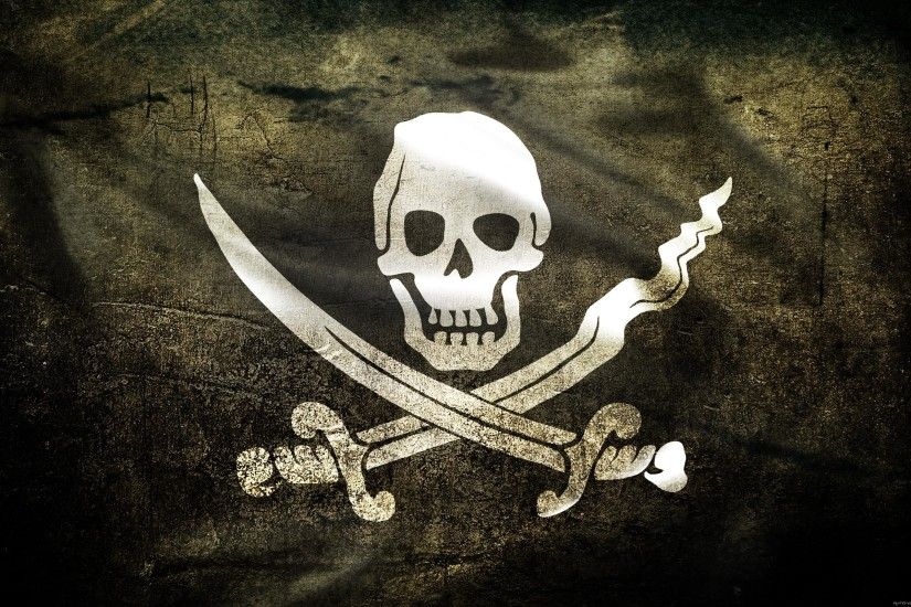 Jolly roger pirate flag ...