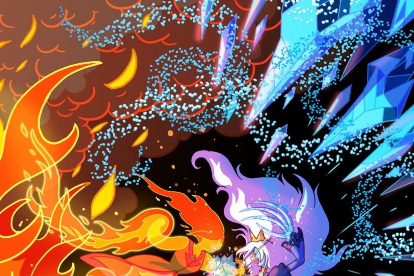 Adventure Time Flame Princess Wallpaper