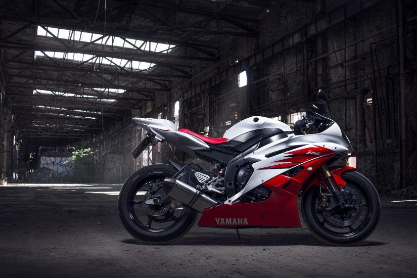 Motorcycles desktop wallpapers Yamaha YZF-R6 - 2015