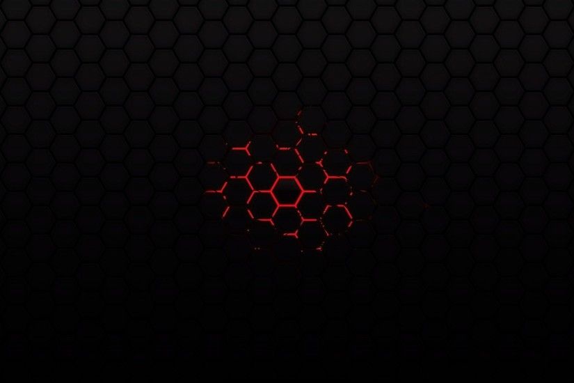 Red on black honeycomb pattern wallpaper 1280x800 Red on black .
