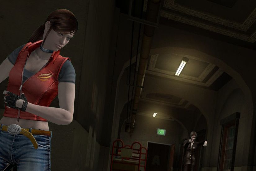 ... Wallpaper - Claire Redfield - Resident Evil by leo77940
