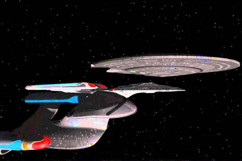 Galaxy Class Starship Seperation
