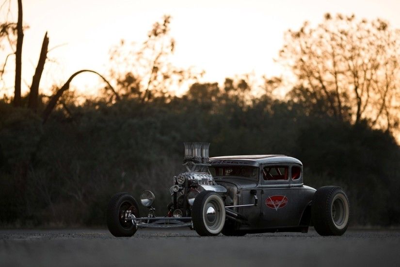 ford model a coupe hot rod rat rod