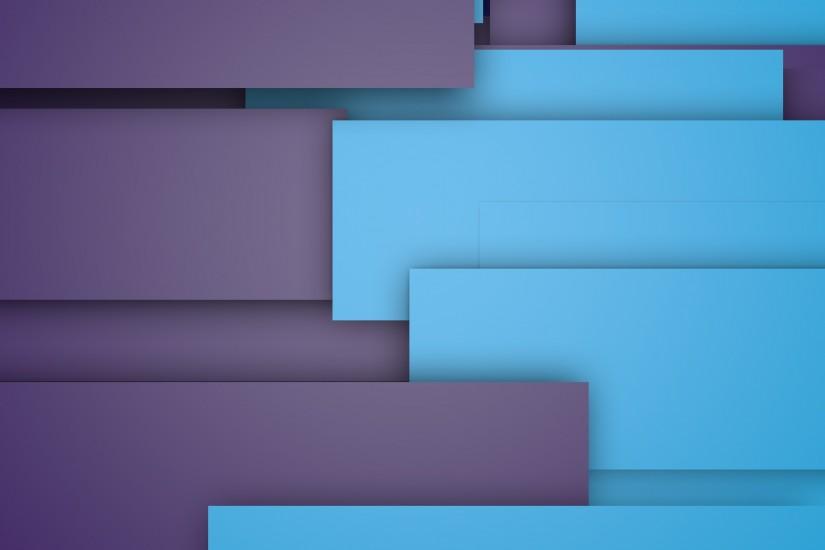 Material Design Wallpaper - Purple Cyan