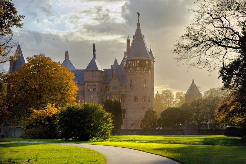 Man Made - Castle Castle De Haar Utrecht Holland The Netherlands Wallpaper