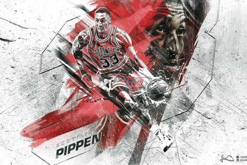 Scottie Pippen Bulls 2015 1920x1200 Wallpaper