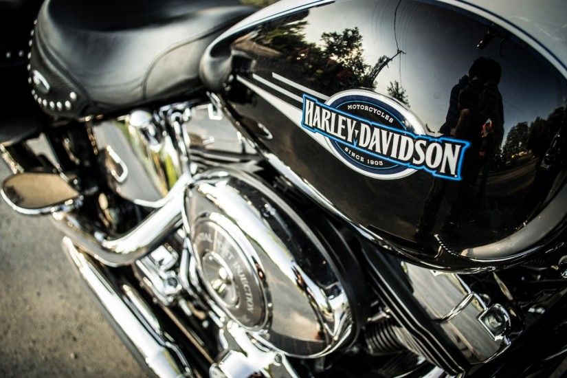 Wallpaper HD Harley Davidson Logo - HD Wallpaper Expert