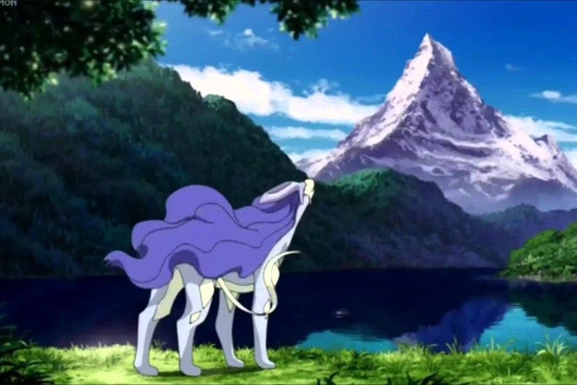 Suicune Shiny Anime
