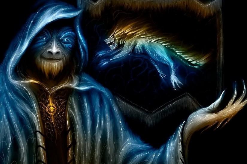 Fantasy - Wizard Creature Wallpaper