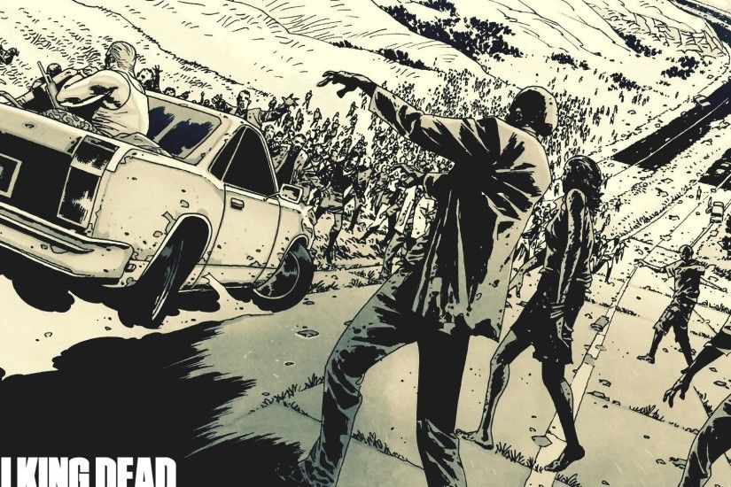 Walking Dead Comic Wallpaper