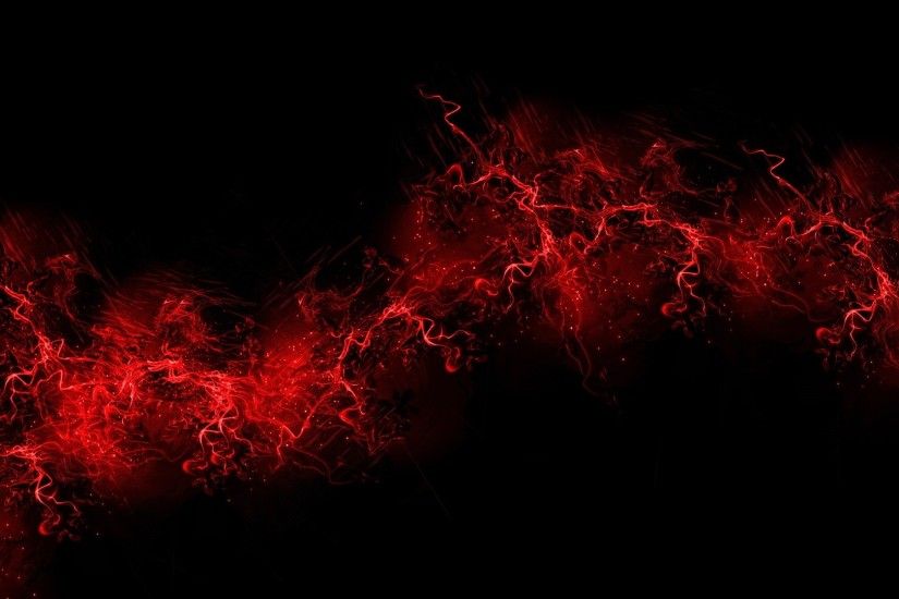 1920x1080 Wallpaper black background, red, color, paint, explosion, burst