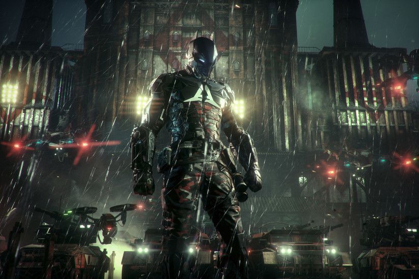 Screenshot from in-game engine of Batman: Arkham Knight. Yes, the game
