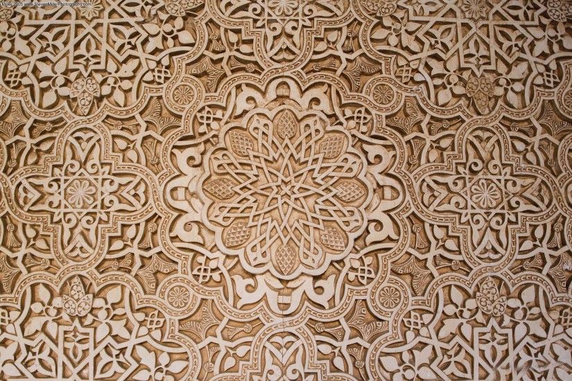 perfect with wallpaper moroccan