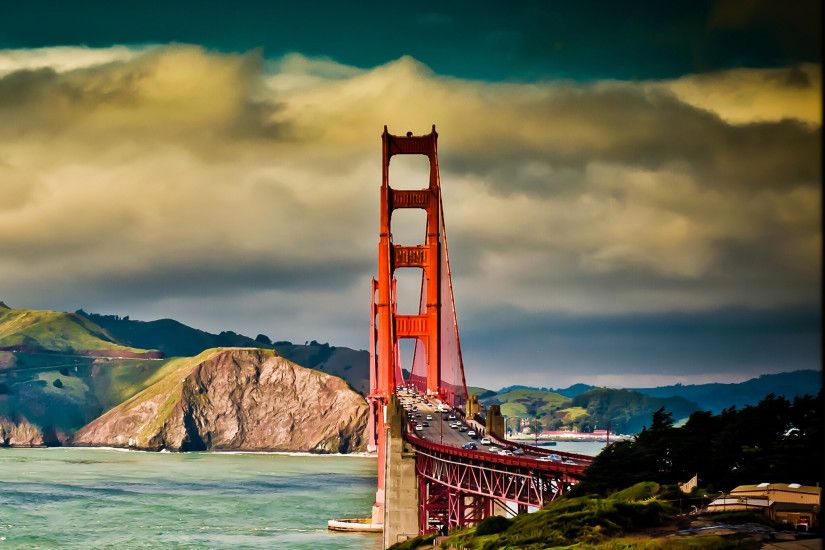 iPad mini Retina, Golden gate bridge San Francisco - Wallpaper