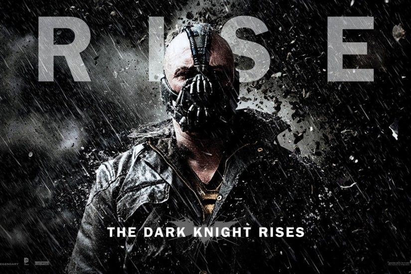 Bane Dark Knight Rises Wide Wallpaper