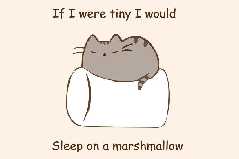 I would sleep on a marshmallow wallpaper