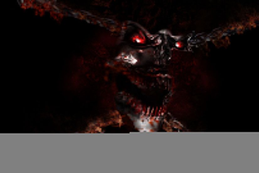 HD Skulls With Flames Alpha Coders Abyss Dark Creepy Wallpaper