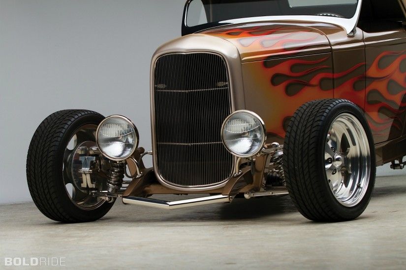 1932 Ford Custom High Box Roadster retro classic hot rod wallpaper |  2000x1333 | 34806 | WallpaperUP