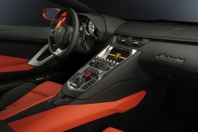 Lamborghini Car Interior Wallpaper 4794