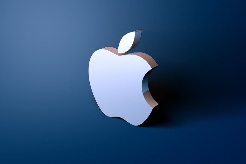 Fantastic Apple 3D Logo Wallpaper