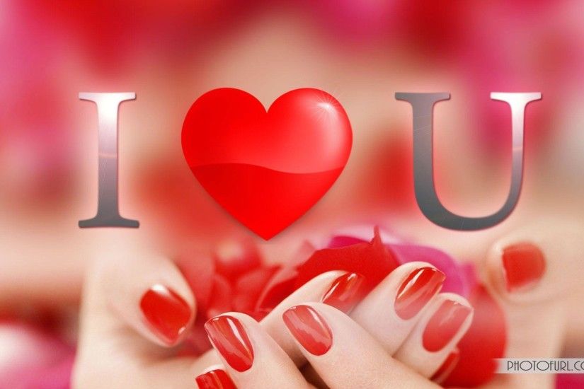 Wallpapers For > Red Cute Heart Wallpapers