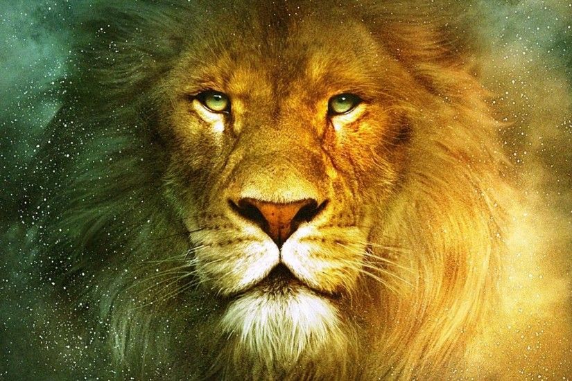 Lion. 2560x1920. Laser Wallpaper