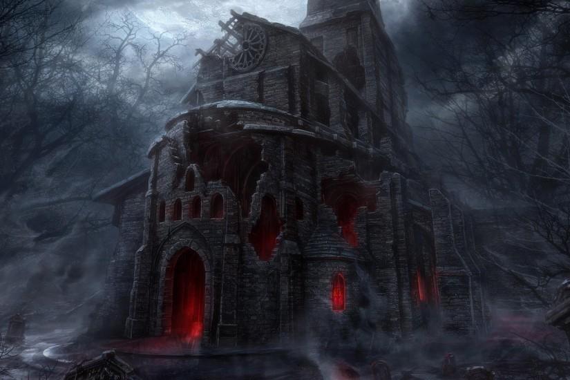 Image for Goth Wallpapers Castle 12