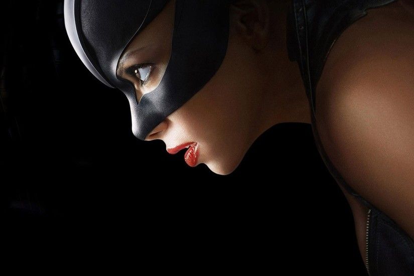 1920x1080 Wallpaper catwoman, halle berry, patience phillips, girl, mask,  profile