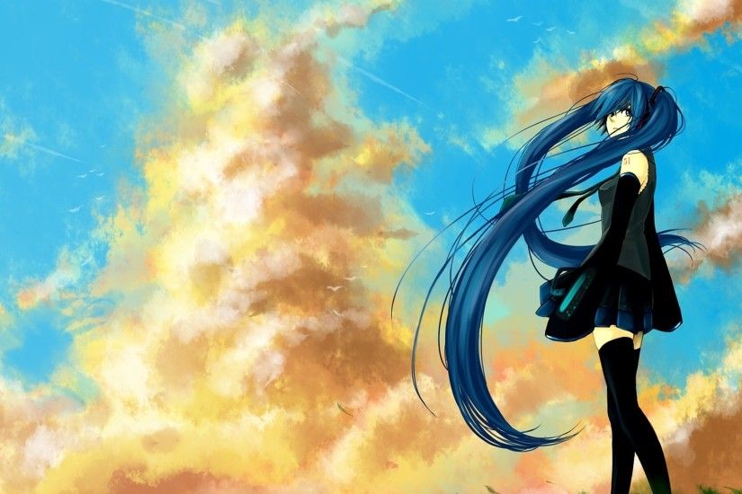 Beautiful Vocaloid HD Wallpaper.