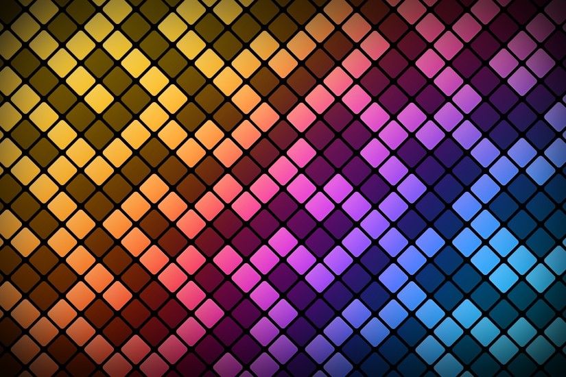 colorful, Pattern, Abstract, Square, Digital Art, Lines Wallpapers HD /  Desktop and Mobile Backgrounds