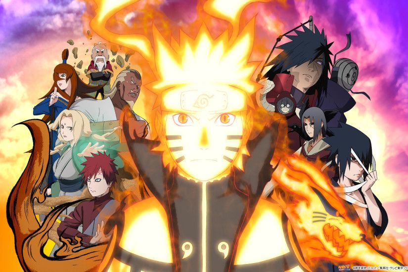 Anime - Naruto Naruto Uzumaki Gaara (Naruto) Madara Uchiha Obito Uchiha  Itachi Uchiha Sasuke