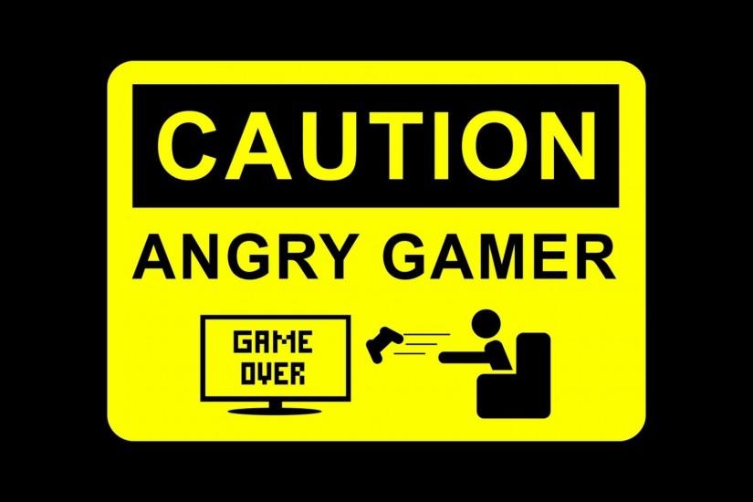 Description: The Wallpaper above is Caution angry gamer Wallpaper in  Resolution 1920x1080. Choose your Resolution and Download Caution angry gamer  Wallpaper