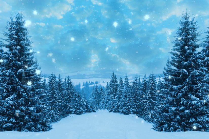 Happy New Year,Christmas,winter background Stock Video Footage - VideoBlocks