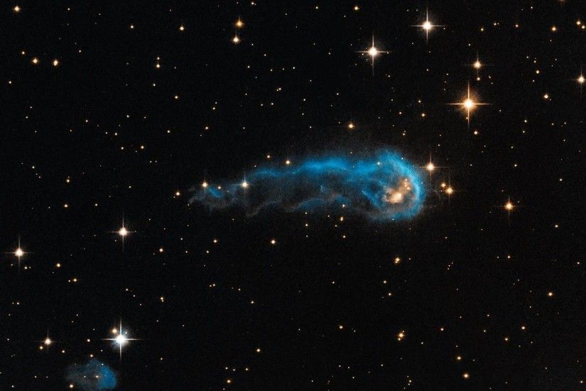 Known as IRAS 20324+4057 ('The Tadpole'), taken by NASA's