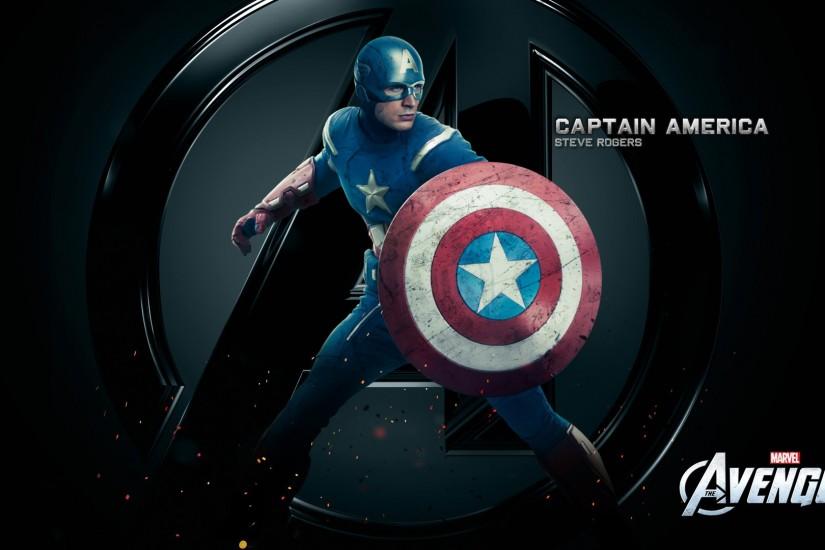Black Widow (Scarlett Johansson) Marvel The Avengers Movie 2012 HD Wallpaper.  Captain America ...