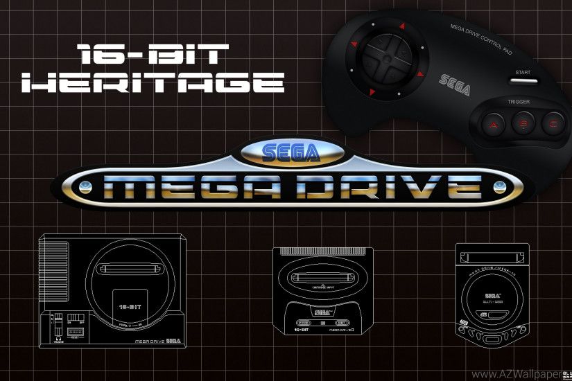 Sega Mega Drive: 16 bit Heritage Wallpapers By BLUEamnesiac On ..