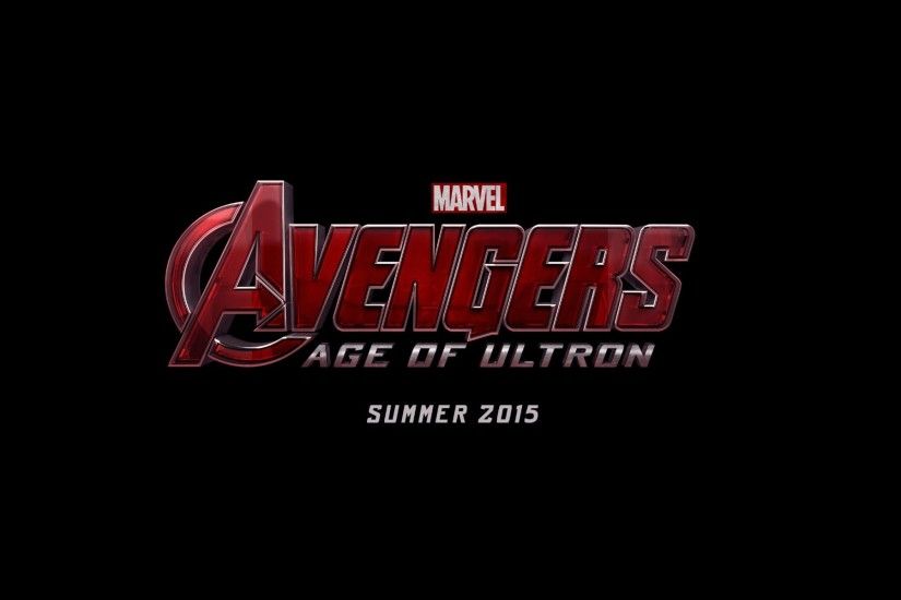 Movies Marvel Comics The Avengers logos black background Avengers 2 Age of  Ultron.