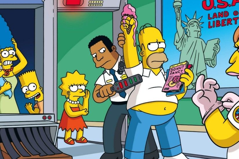 The Simpsons, Marge Simpson, Maggie Simpson, Bart Simpson, Lisa Simpson,  Homer