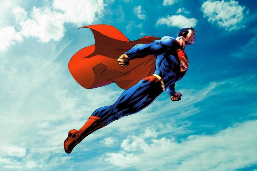 Fan-madeSuperman wallpaper I made with real background [1920x1080] (x-post  from /r/comicwalls) ...