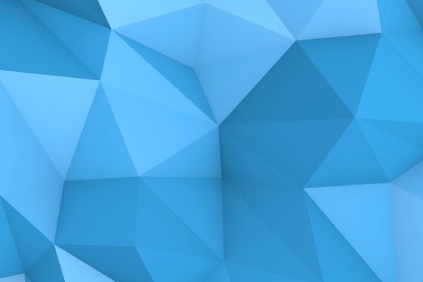Blue polygon wallpaper 1920x1080 jpg