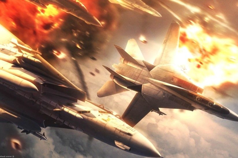digital Art, Jet Fighter, Artwork, Explosion, Aircraft, Military Aircraft  Wallpapers HD / Desktop and Mobile Backgrounds
